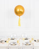 paris312-chicago-bee-theme-balloon-buttercup-yellow-gold-bouquet-centerpiece