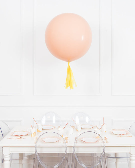 Citrus - Giant Balloon Centerpiece with Skirt