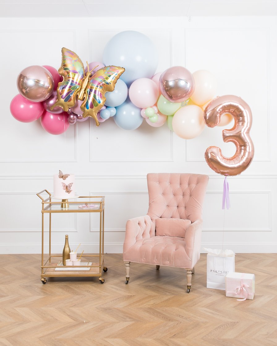 butterfly-foil-balloon-number-floating-arch