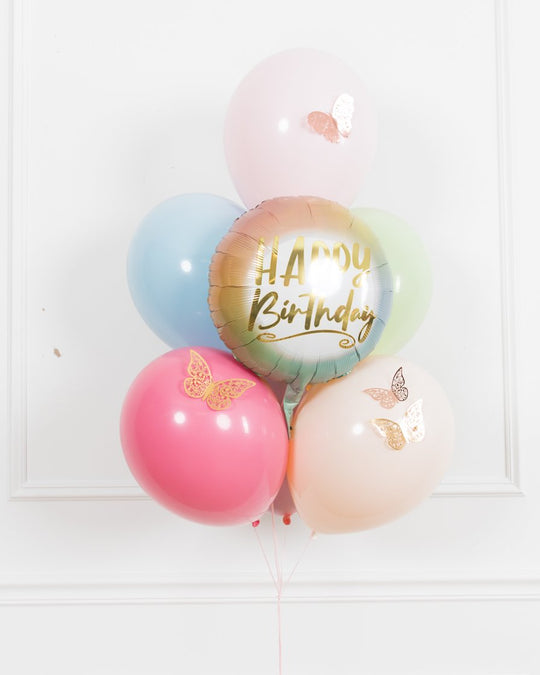 Butterfly Garden - Birthday Balloon Bouquet