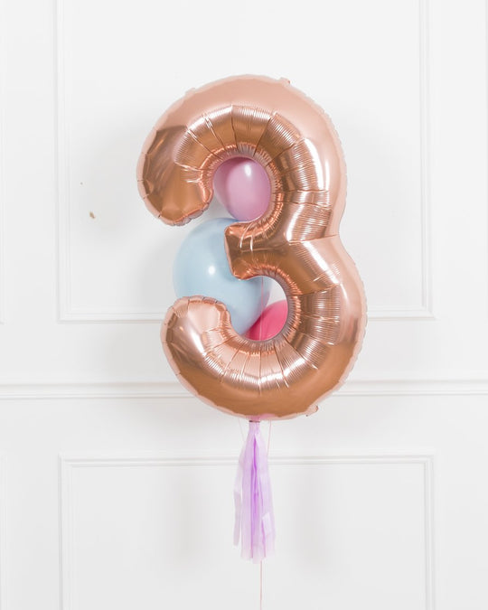 Butterfly Garden - Number Balloon Bouquet