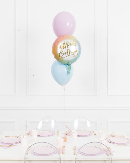 Butterfly Garden - Birthday Balloon Bouquet Centerpiece