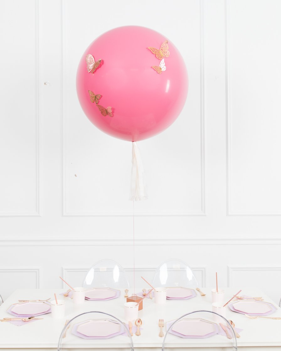 butterfly-foil-balloon-centerpiece-giant-pink