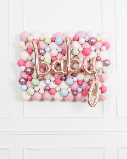 Butterfly Garden - BABY Balloon Backdrop Board - 30inx40in