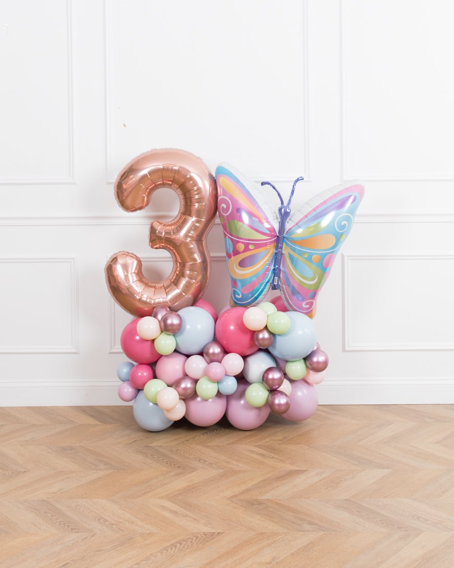 butterfly-foil-balloon-number-pedestal-pink