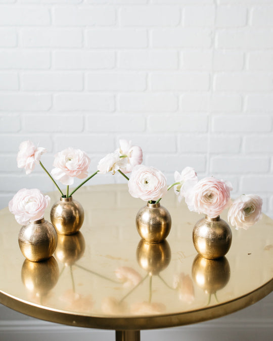 Floral Arrangements - Minis (set of 4) - Blush