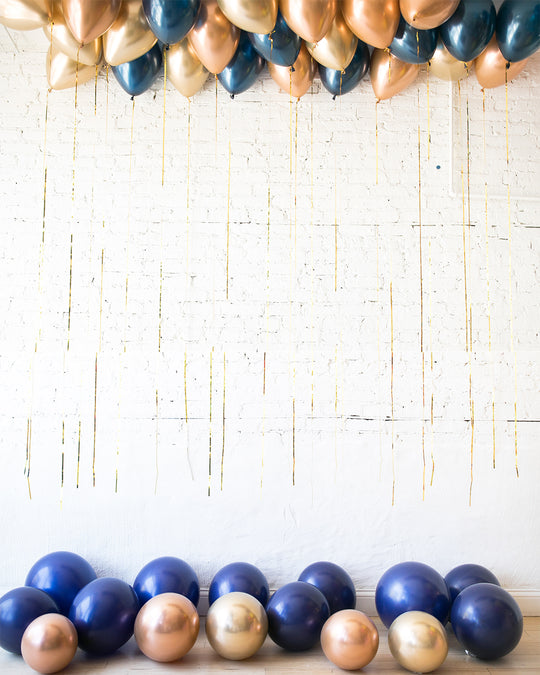 Midnight Copper - Ceiling and Floor Balloon Set