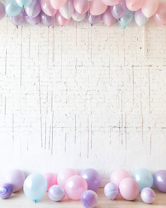 GIFT-Unicorn Theme Ceiling and Floor Balloon Set