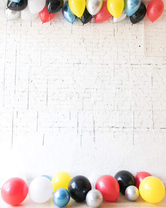 Superhero Theme - Ceiling & Floor Balloons Set