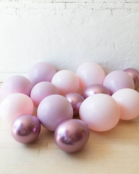 Modern Mauve - Floor Balloons - 15 counts