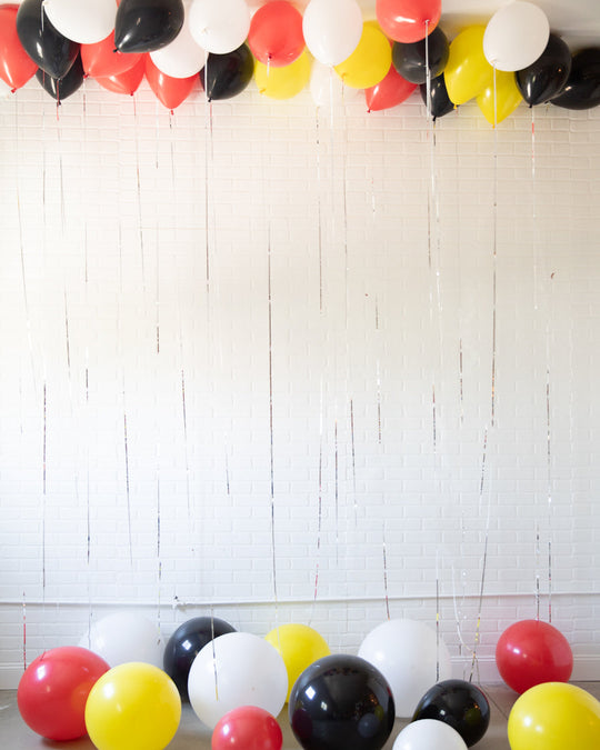 Racecar - Ceiling & Floor Balloons Set