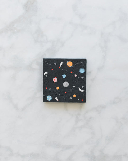 Meri Meri To the Moon Small Napkins - pack of 16