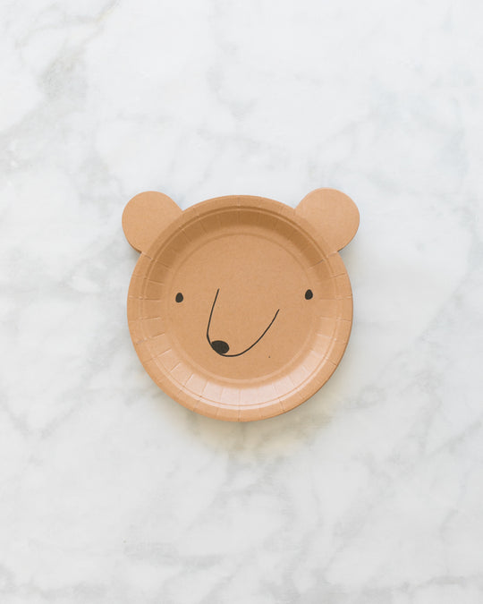 Meri Meri - Bear Small Plates - pack of 12
