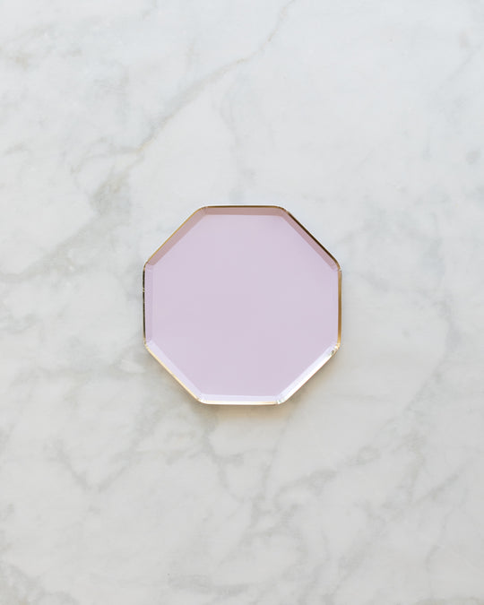 Meri Meri Small Lilac Plates - pack of 8