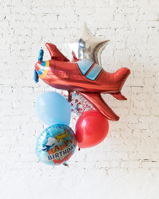 GIFT-Airplane Theme Birthday Bouquet