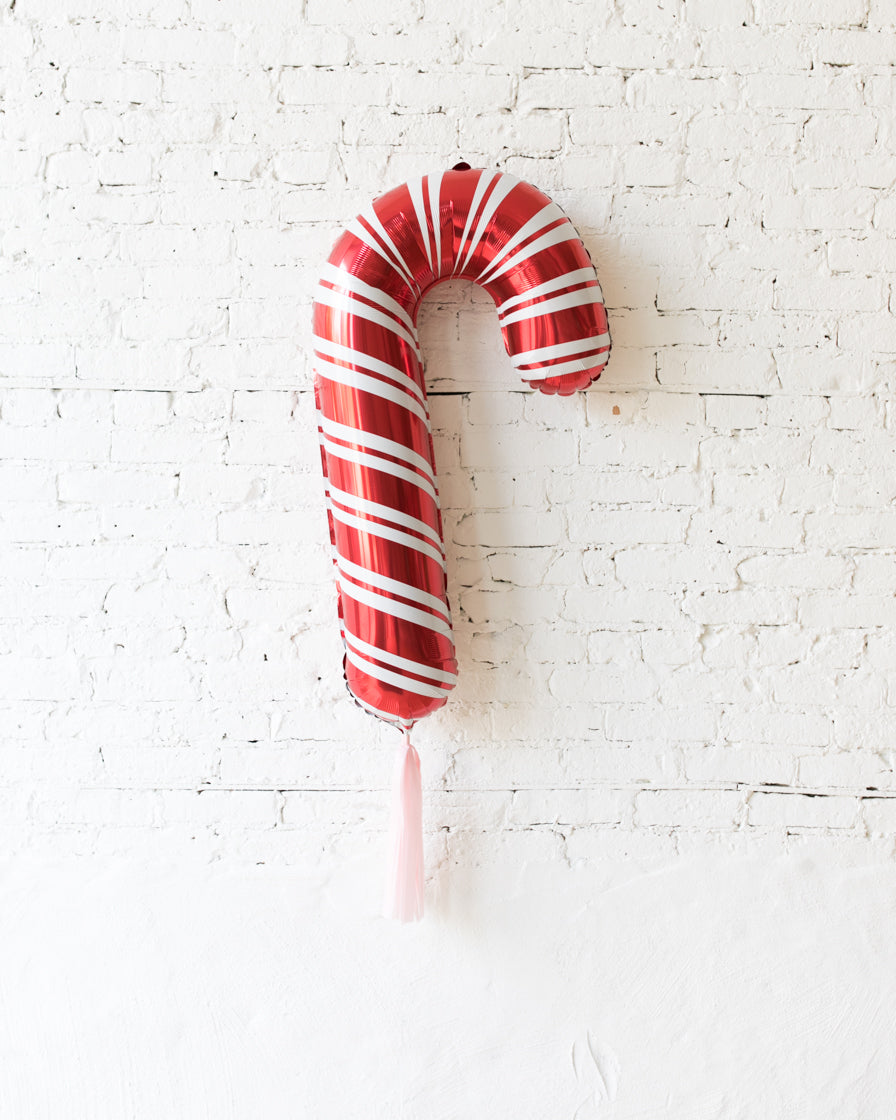 christmas-candy-cane-foil-balloon-skirt