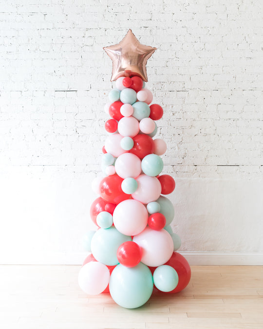 Holiday Theme - Balloon Christmas Tree - 6ft