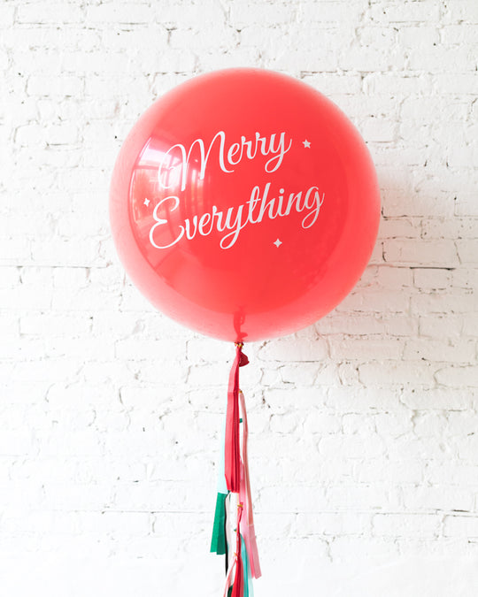 GIFT-Holiday Theme - Specialty Giant Balloon with Tassel