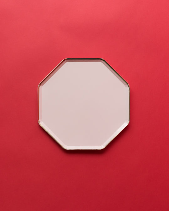 Meri Meri - Light Pink Large Plates - pack of 8