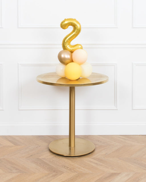paris312-chicago-bee-theme-balloon-number-yellow-gold-foil-tabletop-party
