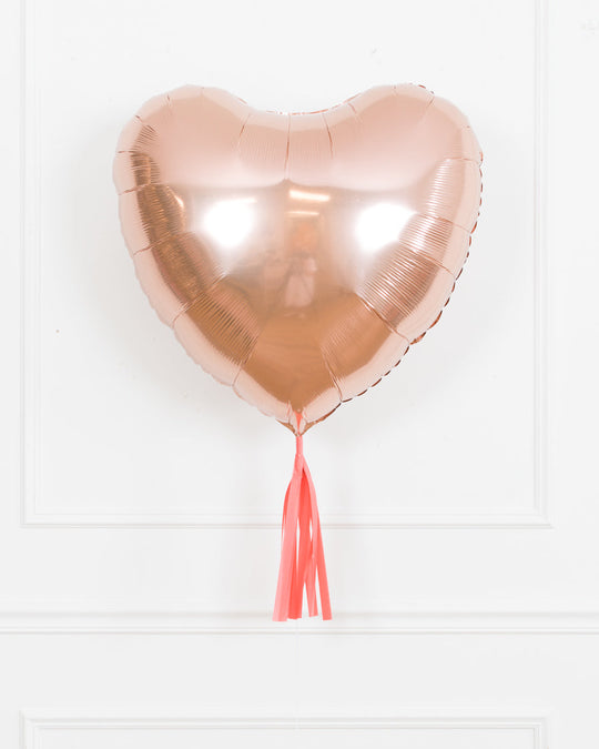 Citrus - 36in Heart Foil Balloon with Skirt