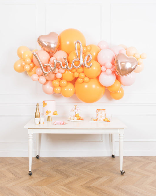 Citrus - BRIDE Balloon Backdrop Install Piece