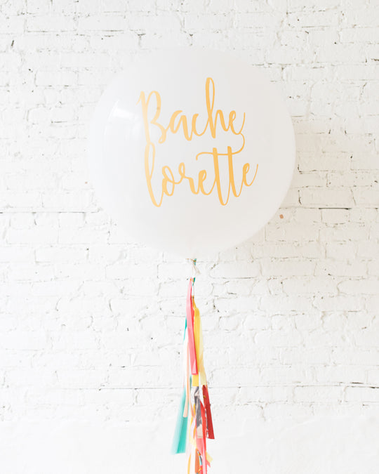Colorful Bloom - Bachelorette Giant Balloon with Tassel