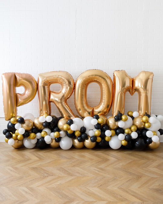 Prom - Customizable PROM Foil on Pedestal Set - 4ft