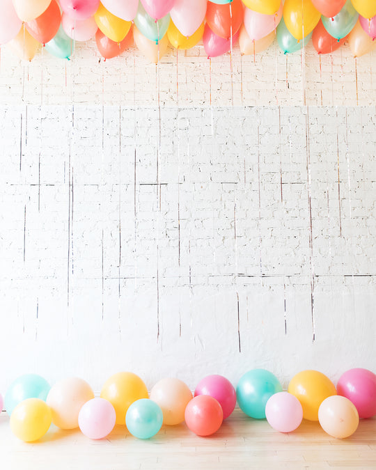 Colorful Bloom - Ceiling & Floor Balloon Set