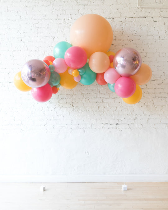 Colorful Bloom - Floating Balloon Arch - 5ft