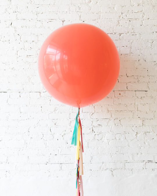 Colorful Bloom - Giant Balloon with Tassel