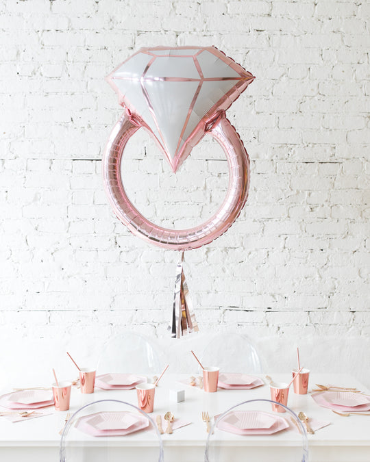 36in Blush Wedding Ring