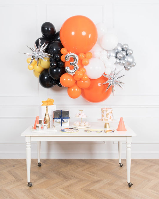 Construction Theme - Number Balloon Backdrop Install Piece