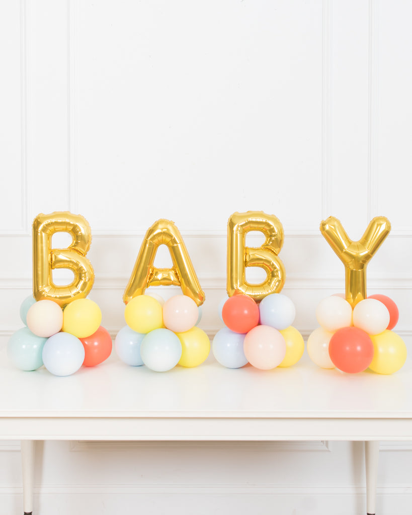 Office Baby Shower Tabletop BABY Balloon — Paris312