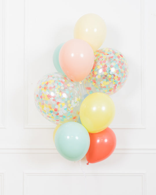 Office Baby Shower - Confetti and 11in Bouquet of 10