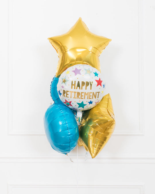 Office Retirement Party - All Foil Bouquet of 5