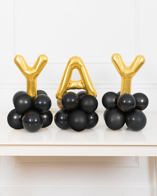 Office Congrats Party - Tabletop YAY Balloons - 1.5FT