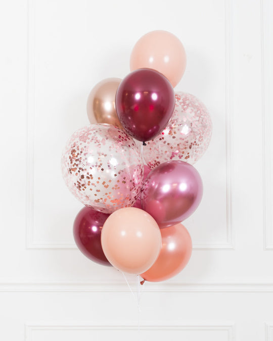 Bridal Office Party - Confetti and 11in Bouquet of 10