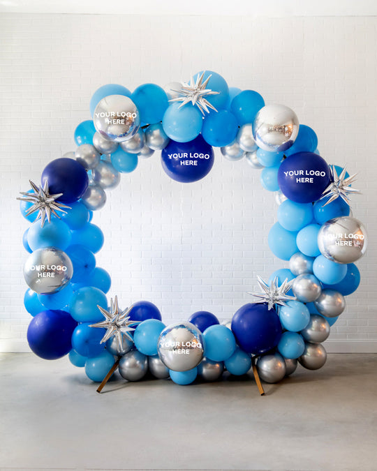 Office Holiday Party - Circle Frame