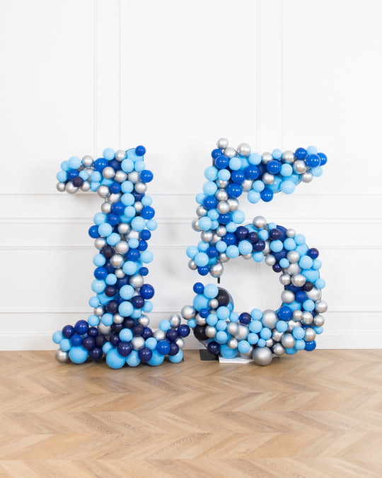 Custom Business Collection - Milestone Number Mosaic - 5ft