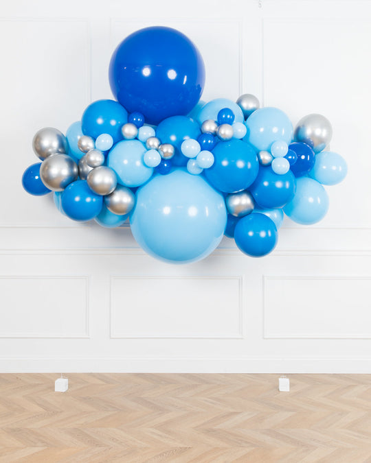 Office Holiday Party - Floating Balloon Backdrop Piece - 6FT
