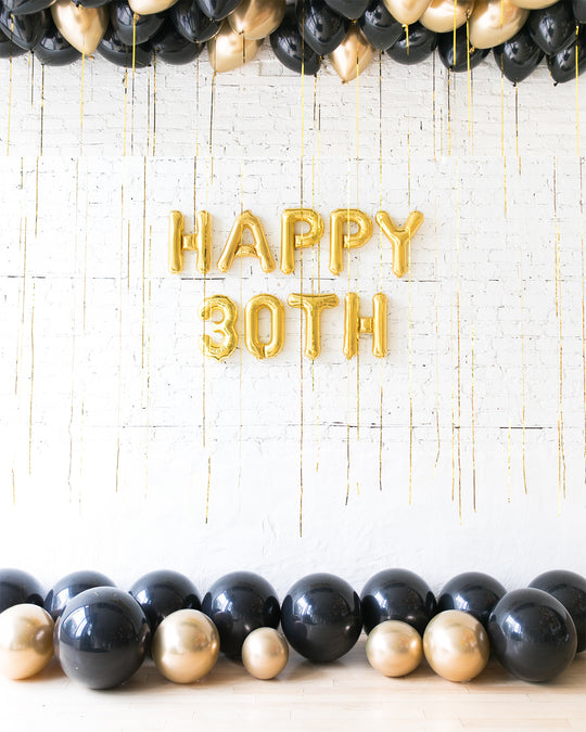 Couture - Ceiling, Floor & Letter Balloons Set