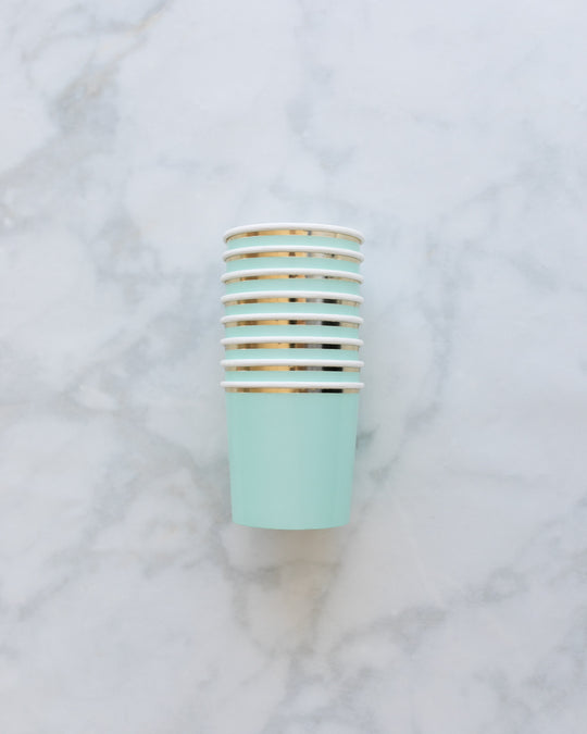 Meri Meri Mint Cups - pack of 8