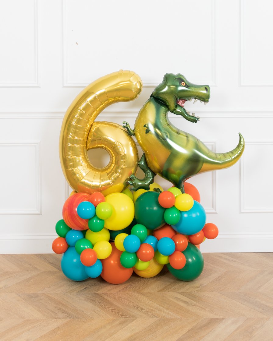 dinosaur-party-balloons-foil-rex-giant-green-pedestal-number-set