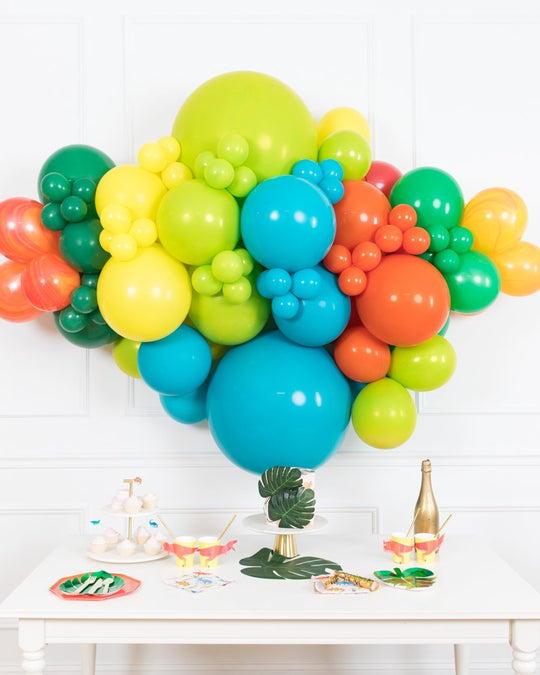 Dinosaur Party - Balloon Backdrop Install Piece