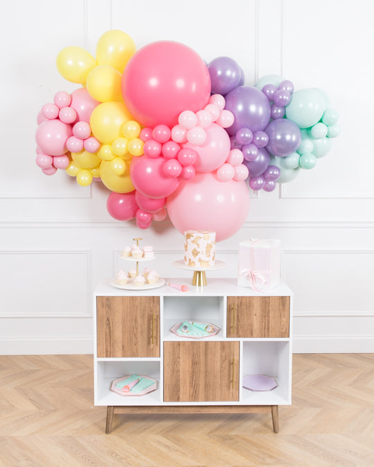 Sweet Treats Theme - Balloon Backdrop Install Piece