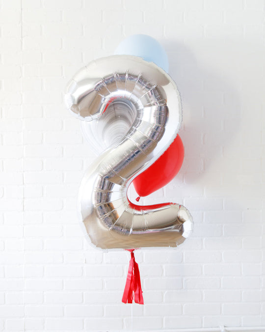 Rhyme Time - Number Balloon Bouquet