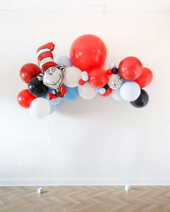 Rhyme Time - Floating Balloon Arch with Foil - 5ft