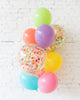 balloon-fiesta-theme-confetti-bouquet