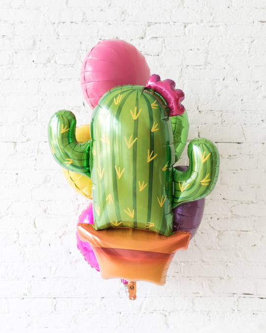 Fiesta Theme - Foil Balloons - bouquet of 6